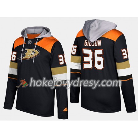 Anaheim Ducks John Gibson 36 N001 Pullover Mikiny Hooded - Pánské